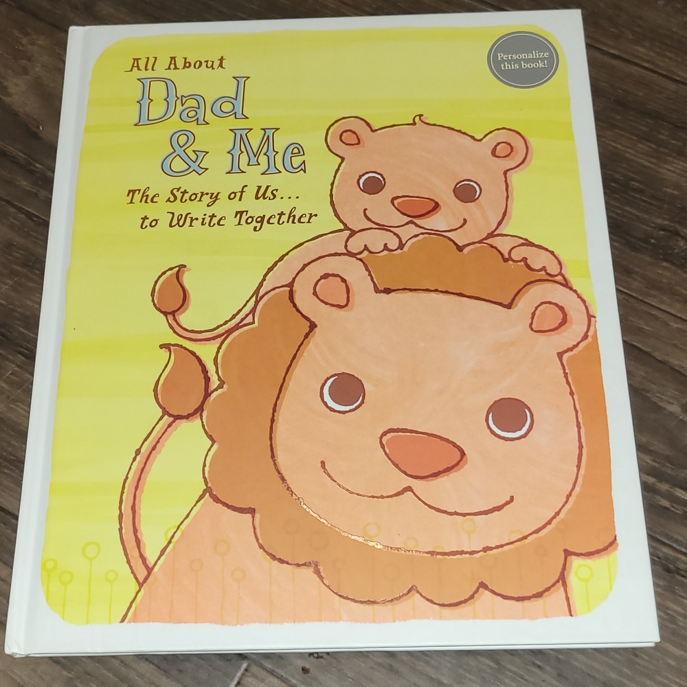 NEW All About Dad & Me: The Story of Us...to Write Together Book
